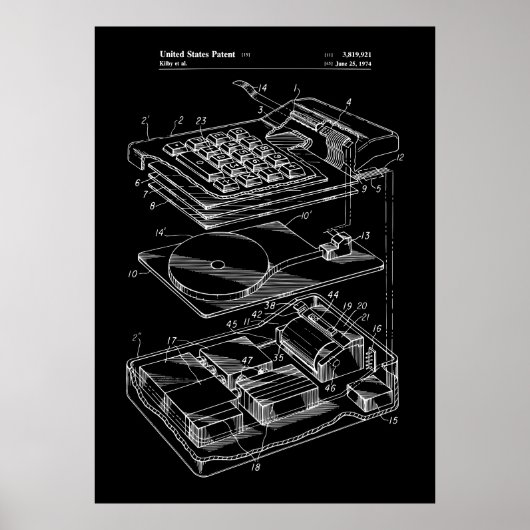 Rechner Poster (Vorne)