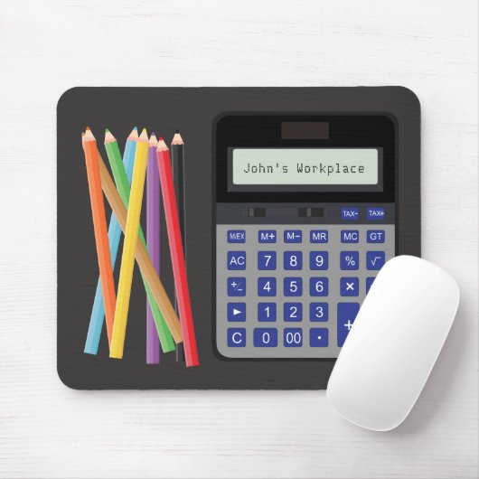 Rechner und Maus-Pad Mousepad (Mit Mouse)