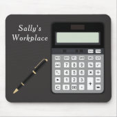 Rechner und Maus-Pad Mousepad (Vorne)