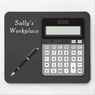 Rechner und Maus-Pad Mousepad