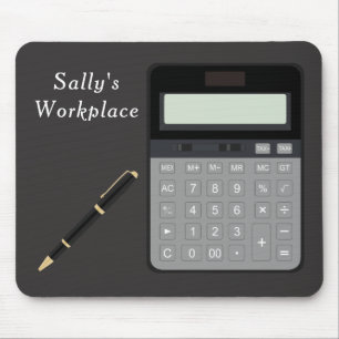 Rechner und Maus-Pad Mousepad