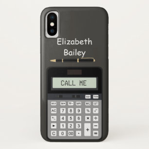 Rechner und Pen Graphic Case-Mate iPhone Hülle