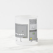 Rechnerfamilie ES Schirm-Maus-PC Turm Mattglastasse (Mittel)