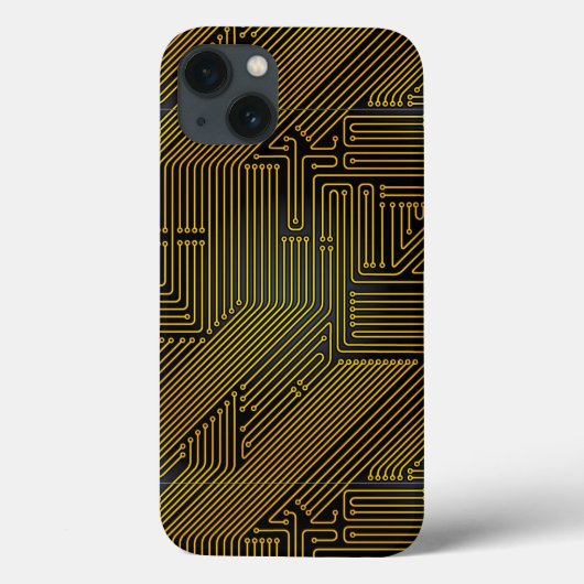 Rechnerschaltungbretmuster Case-Mate iPhone Hülle (Rückseite)