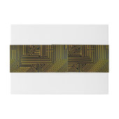 Rechnerschaltungbretmuster Einladungsbanderole (Rückseitenbeispiel)