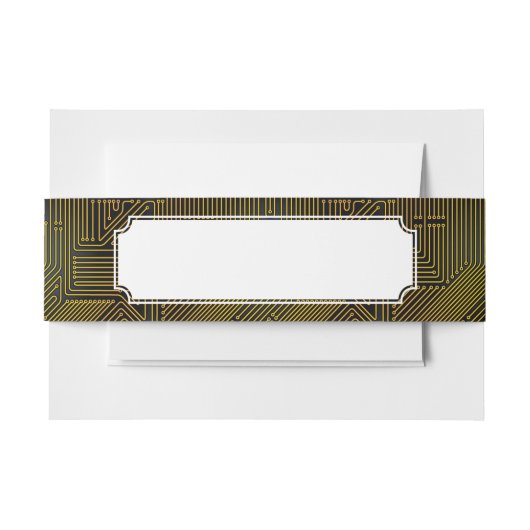 Rechnerschaltungbretmuster Einladungsbanderole (Vorderseite Beispiel)