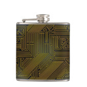 Rechnerschaltungbretmuster Flachmann (Vorderseite)