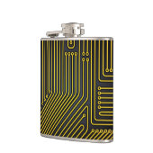 Rechnerschaltungbretmuster Flachmann (Links)