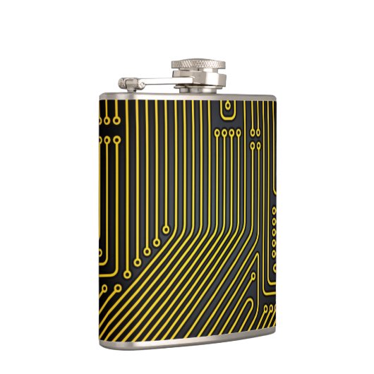 Rechnerschaltungbretmuster Flachmann (Rechts)