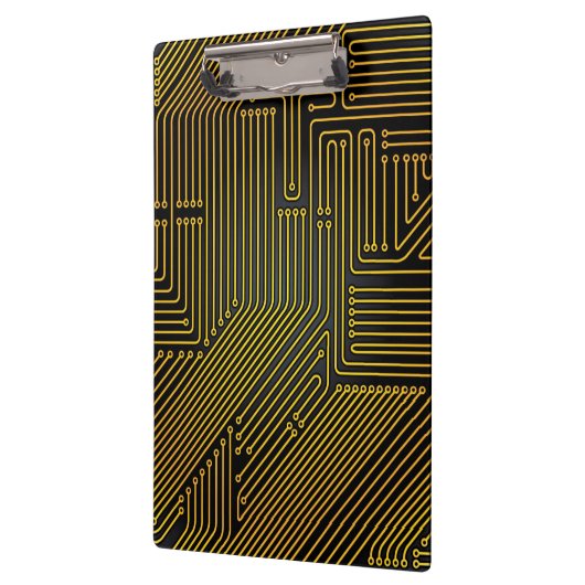 Rechnerschaltungbretmuster Klemmbrett (Links)