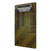 Rechnerschaltungbretmuster Mini Klemmbrett (Gewinkelt2)