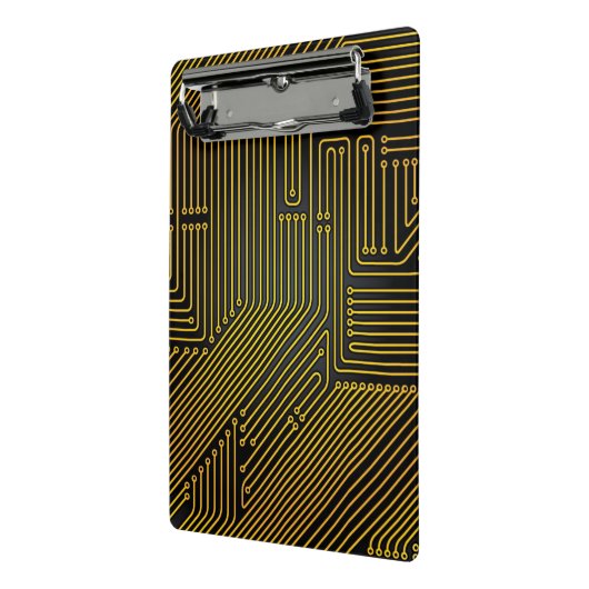 Rechnerschaltungbretmuster Mini Klemmbrett (Gewinkelt2)