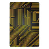 Rechnerschaltungbretmuster Mini Klemmbrett (Rückseite)