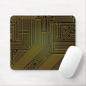 Rechnerschaltungbretmuster Mousepad (Mit Mouse)