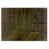 Rechnerschaltungbretmuster Schneidebrett (Vorderseite)