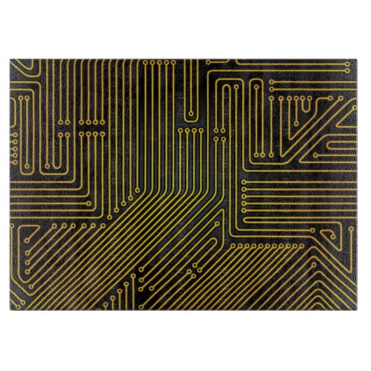 Rechnerschaltungbretmuster Schneidebrett (Vorderseite)