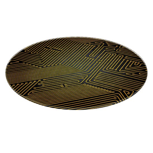 Rechnerschaltungbretmuster Schneidebrett (Ecke)