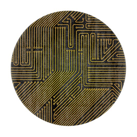 Rechnerschaltungbretmuster Schneidebrett (Vorderseite)