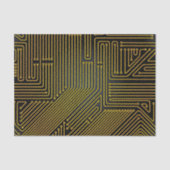 Rechnerschaltungbretmuster Seidenpapier (Vorderseite)