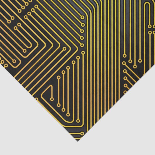 Rechnerschaltungbretmuster Seidenpapier (Ausschnitt)