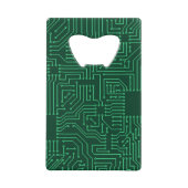 Rechnerschaltungbrett Geldkarten Flaschenöffner (Vorderseite)