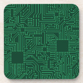 Rechnerschaltungbrett Getränkeuntersetzer (Vorderseite)