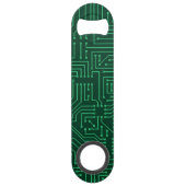 Rechnerschaltungbrett Speedflaschenöffner (Rückseite)
