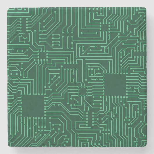 Rechnerschaltungbrett Steinuntersetzer (Vorderseite)