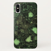 Rechnerschaltunghintergrund Case-Mate iPhone Hülle (Rückseite)