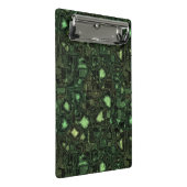 Rechnerschaltunghintergrund Mini Klemmbrett (Schrägansicht)