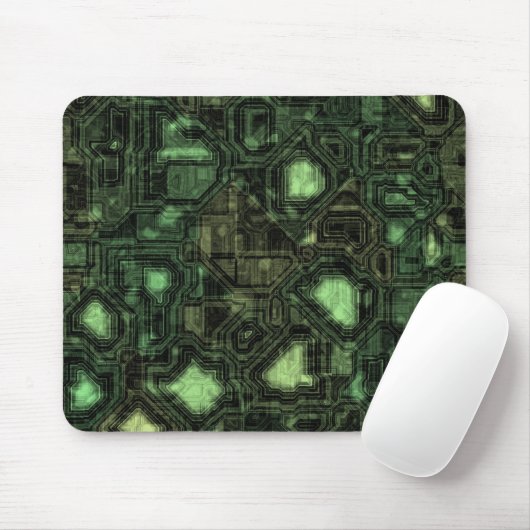 Rechnerschaltunghintergrund Mousepad (Mit Mouse)