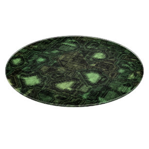 Rechnerschaltunghintergrund Schneidebrett