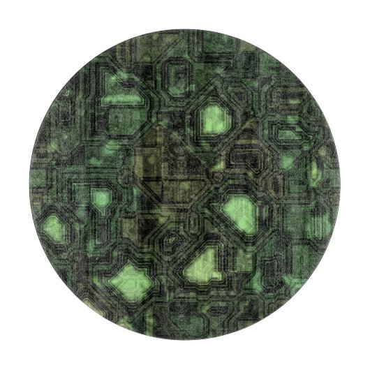 Rechnerschaltunghintergrund Schneidebrett (Vorderseite)