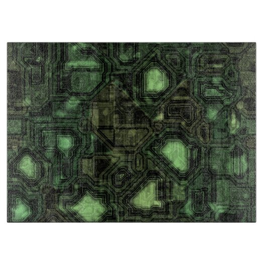 Rechnerschaltunghintergrund Schneidebrett (Vorderseite)