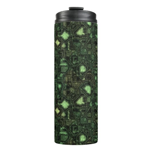 Rechnerschaltunghintergrund Thermosbecher (Vorderseite)