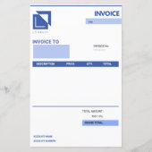 Rechnung (Vorderseite)