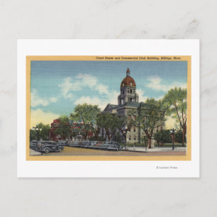 Rechnungen, Montana Postkarte