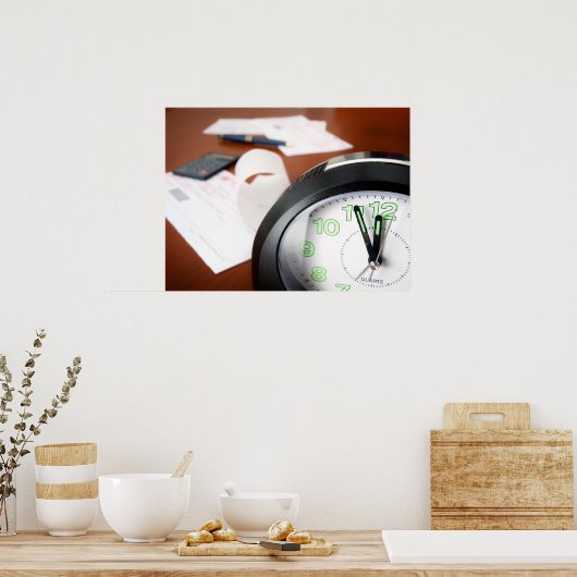 Rechnungen Poster (Küche)