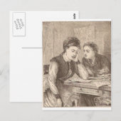 Rechnungen Postkarte (Vorne/Hinten)