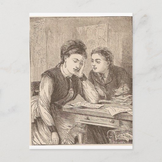 Rechnungen Postkarte (Vorderseite)