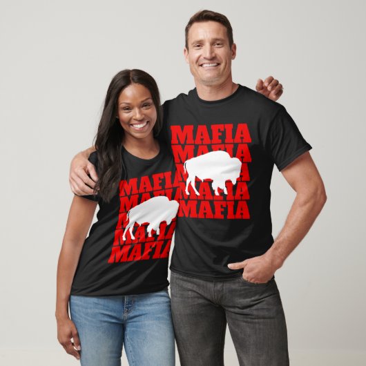 Rechnungs-Mafia-T - Shirt, Büffel-Geschenk-Shirt T-Shirt (Unisex)