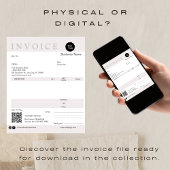 Rechnungsabschlussempfang Logo für kleine Unterneh