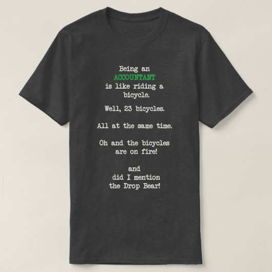 Rechnungsführer 15 T-Shirt (Design vorne)