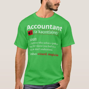 Rechnungsführer Definition 1 T-Shirt