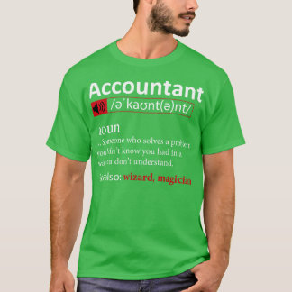 Rechnungsführer Definition 1 T-Shirt