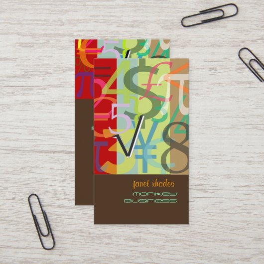 Rechnungsführer, Finanzberater/DIG Hintergrund Visitenkarte (Vorderseite/Rückseite Beispiel)