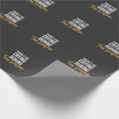 Rechnungsführer in der Steuersaison Geschenkpapier (Ecke)