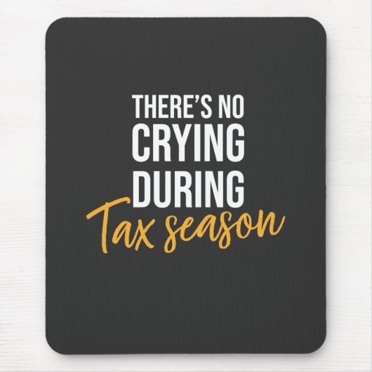 Rechnungsführer in der Steuersaison Mousepad (Vorne)