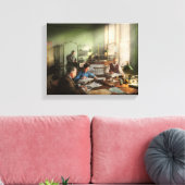 Rechnungsführer - Rechnungsführungsabteilung 1902 Leinwanddruck (Insitu (Wohnzimmer))