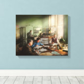 Rechnungsführer - Rechnungsführungsabteilung 1902 Leinwanddruck (Insitu (Holzboden))